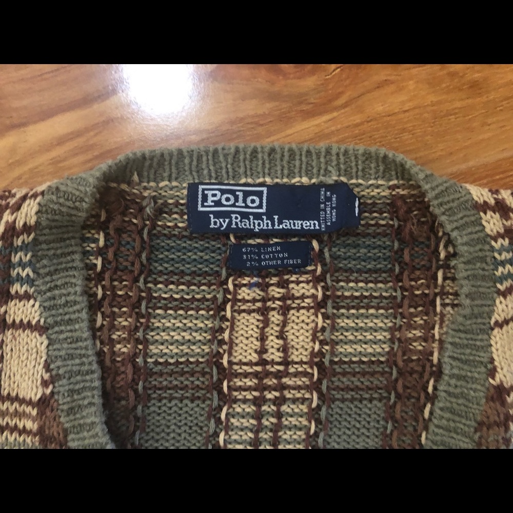 Vintage Ralph Lauren Polo sweater vest